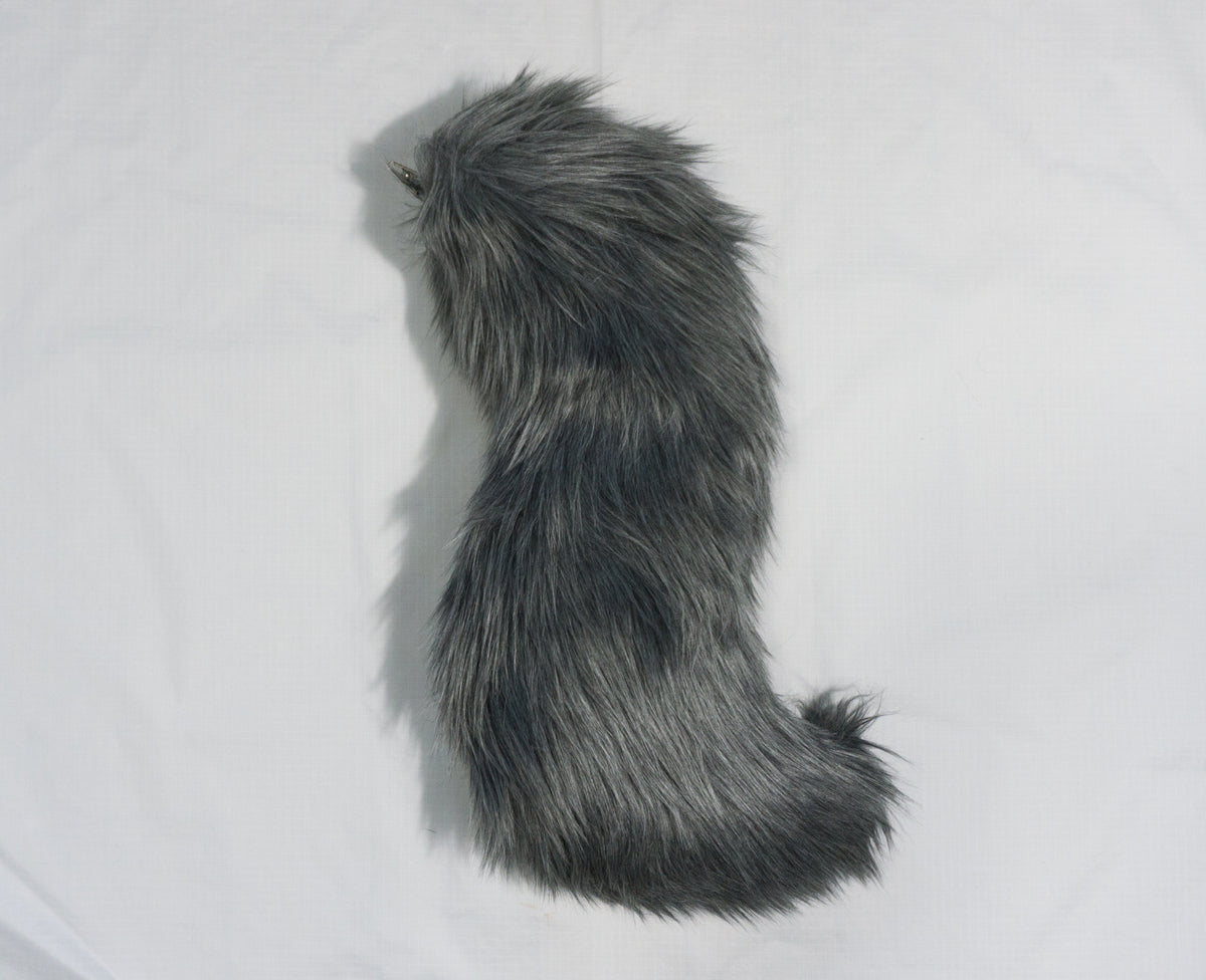 Dark Pink Animal Costume Wolf Tail – PokuPoku Studio