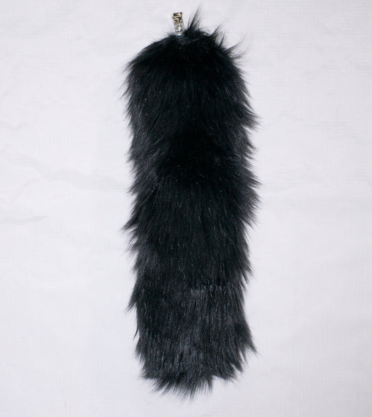 Black Animal Costume Fox Tail
