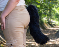Black Cat Animal Costume Tail