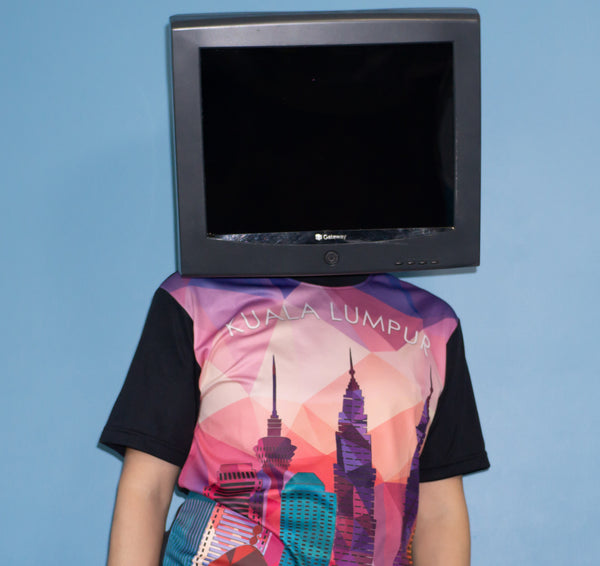 Computer Monitor Head Cosplay Custom Made Monitor Head Cosplay Costume (Gateway Models) – PokuPoku Studio