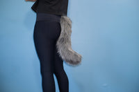 Gray Cat Animal Costume Tail