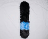 Shiny Umbreon Furry Black Fox Tail With Blue Ring