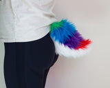 Colorful Deer/Rabbit Tail