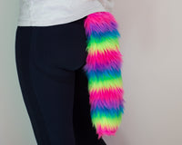 Rainbow Costume Animal Fox Tail