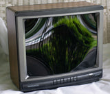 Retro Wood Grain Magnavox TV Head (light damage) - Ready To Ship