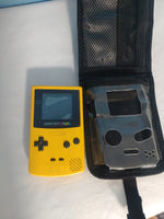 Gameboy Color with broken screen + carry case