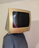 Shiny Gold TV Head - Ready to Ship