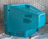 Blue Sanyo TV Head - Ready to Ship