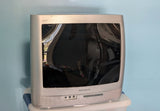 Silver Magnavox Damaged TV Head - Ready To Ship