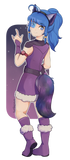 Galaxy Rainbow Animal Costume Wolf Tail