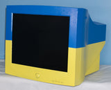 Blue and Yellow Ukraine Monitor Head - Ready to Ship