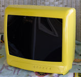 Wearable Yellow TV Head - Ready to Ship