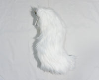 Multi-Color Light Up White Rave Costume Animal Wolf Tail