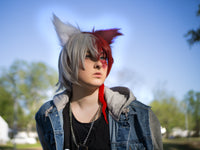 Todoroki wolf ears cat ears