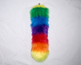 6 Color Rainbow Costume Animal Fox Tail
