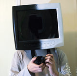 Custom Made Monitor or TV Head Cosplay Costume