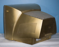 Metallic Gold Wearable Monitor Head - Ready to Ship