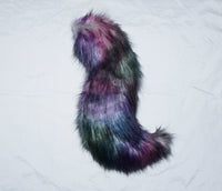 Galaxy Rainbow Animal Costume Wolf Tail