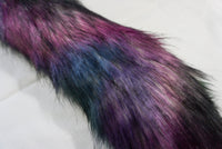 Galaxy Rainbow Animal Costume Fox Tail