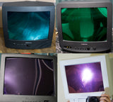 Tinted Acrylic Screen For DIY Monitor or TV Head Costume
